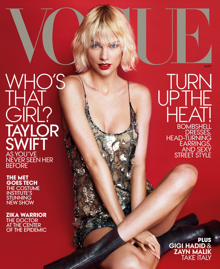 Taylor Swift《Vogue》杂志2016年5月号