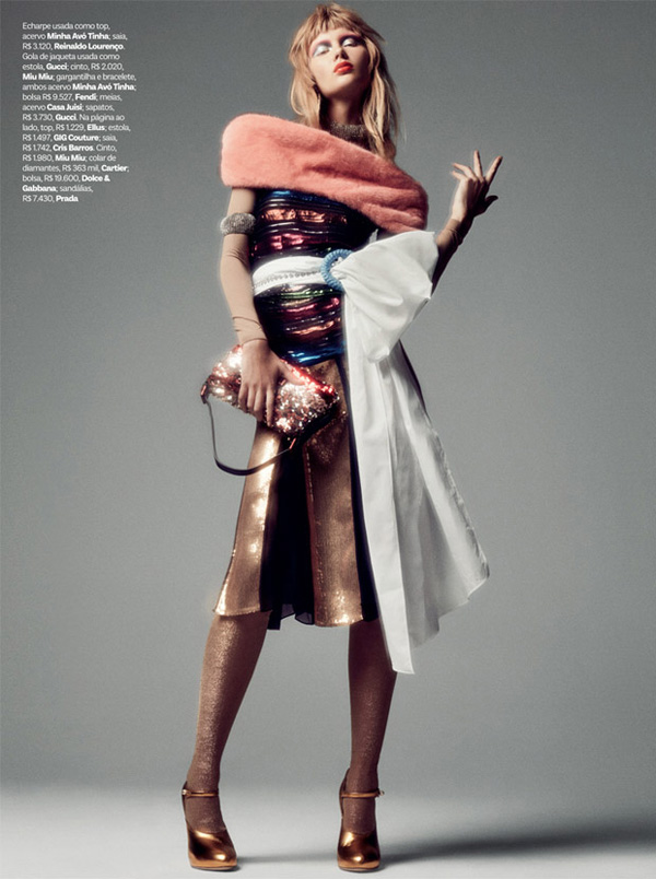 Yana Trufanova《Vogue》巴西版2016年9月号