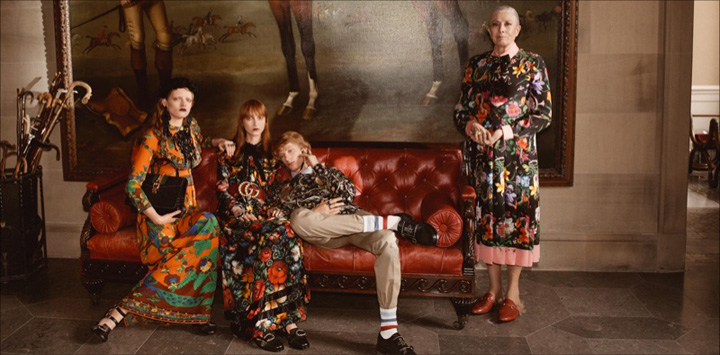 Gucci 2017早春度假系列广告大片