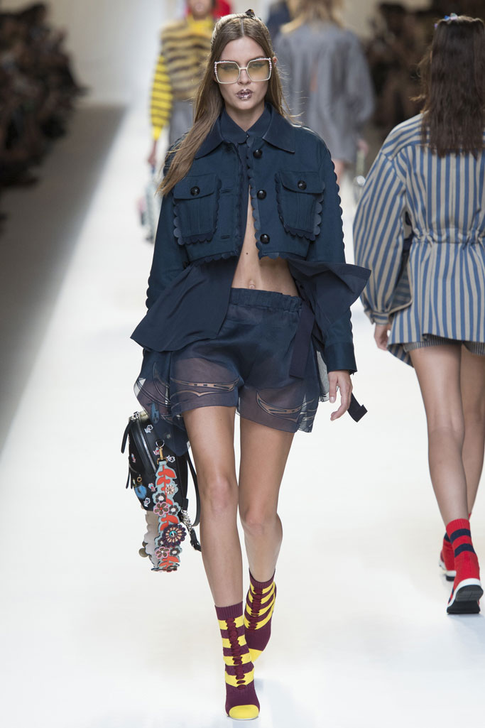 Fendi 2017春夏流行发布